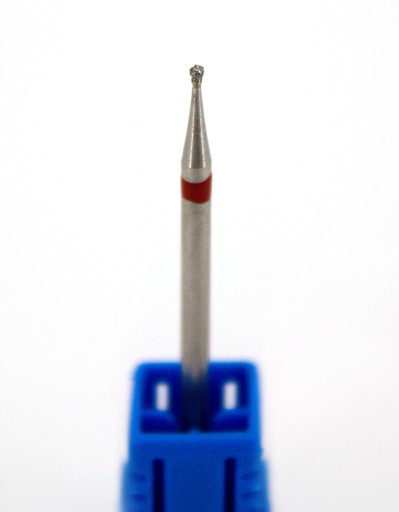 Frez Diamentowy Kulka mini 1,2mm Delikatny, skórki