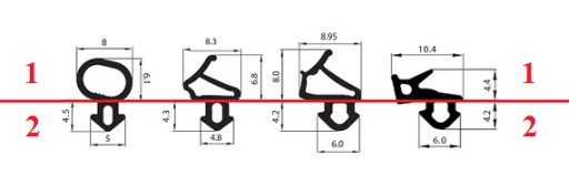 Уплотнитель оконный уплотнитель S-1113