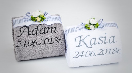 Prezent na Urodziny Imieniny Tort z Ręczników HAFT