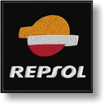 Repsol Thermo Patch Вышитая термопереноска