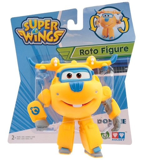 БОЛЬШАЯ ПОДВИЖНАЯ ФИГУРКА SUPER WINGS ДОННИ 11 СМ W-WA