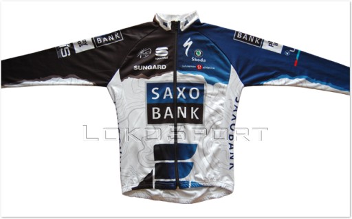 OCIEPLANA BLUZA KOLARSKA SAXO BANK 3XL, Lokosport