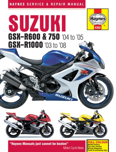 Suzuki GSX-R600 (2004 - 2005 г.в.) ОПИСАНИЕ КОНСТРУКЦИОННОГО РЕМОНТА