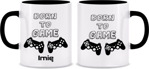 BORN TO GAME PLAYSTATION PS4 НАЗВАНИЕ КРУЖКИ ИМЯ