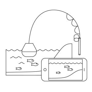 ЭХОЗОНАР DEEPER START ОРИГИНАЛЬНЫЙ WIFI SONAR