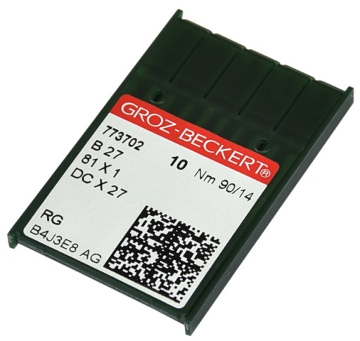 ИГЛЫ ДЛЯ ОВЕРЛОКА B27 DCx27 90/14R 10ШТ.