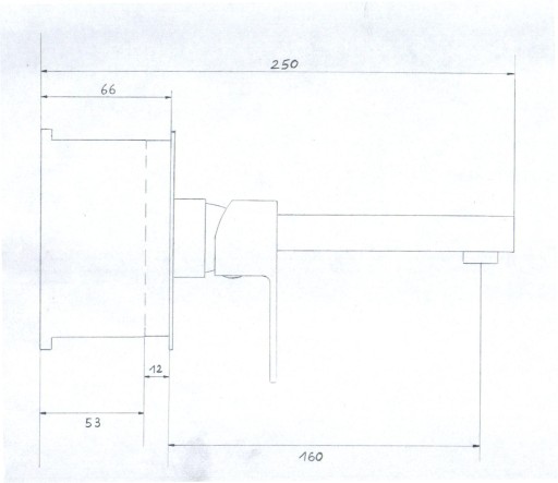 CATIDO VENICE LN1P WHITE CBOX Смеситель для умывальника