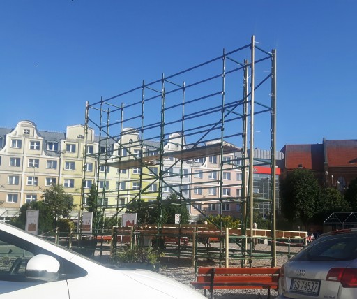 Rusztowanie klinowe choinkowe zestaw 100m