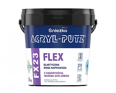 ACRYL PUTZ FX23 FLEX GOTOWA MASA SZPACHLOWA 0,5KG