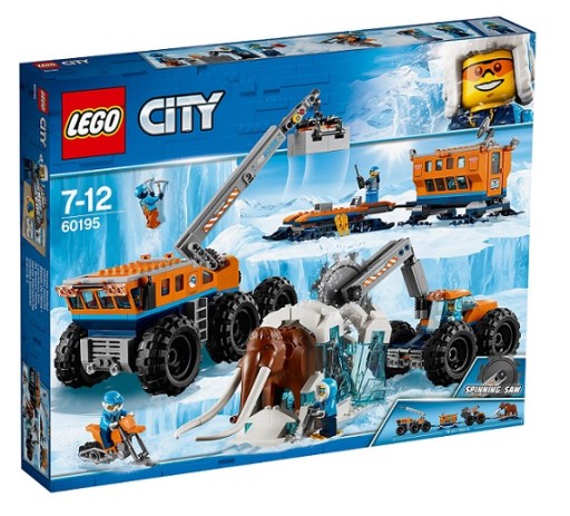 LEGO 60195 CITY — АРКТИЧЕСКАЯ МОБИЛЬНАЯ БАЗА КОШАЛИН