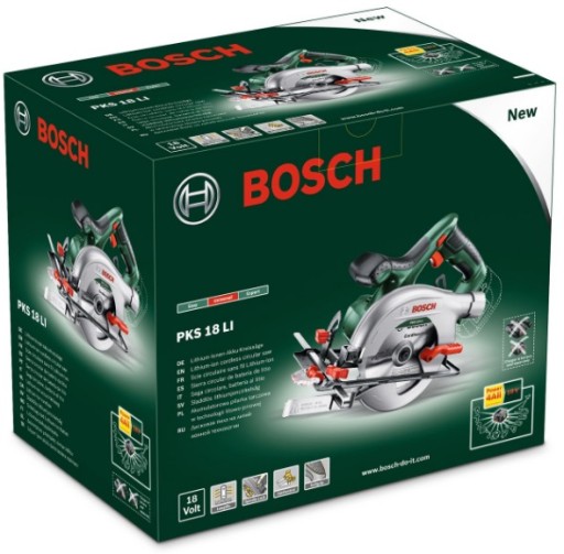 Циркулярная пила BOSCH PKS 18 LI соло