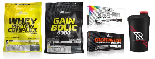 НАБОР ДЛЯ ПРИВЕТА МАССЫ PROTEIN GAINER CREATINE HIT