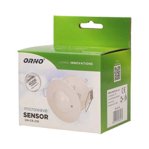 СВЧ ДАТЧИК ДВИЖЕНИЯ ДЛЯ ПОДВЕСНЫХ ПОТОЛКОВ ORNO OR-CR-218 1200Вт