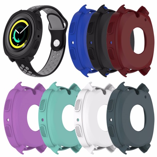 Белый силиконовый корпус для Samsung Gear Sport