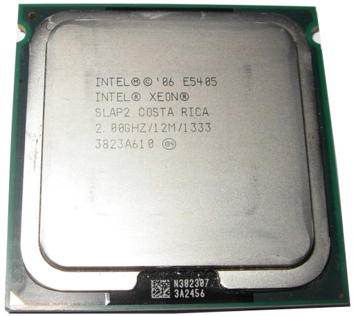 Intel XEON E5405 4x2 ГГц 12 МБ 1333 МГц SLAP2