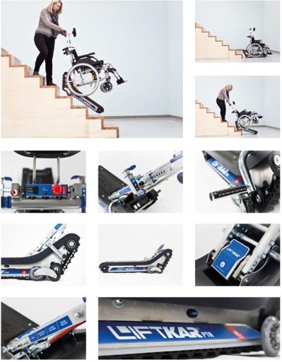 ЛЕГКАЯ ГУСЕНИЧНАЯ ЛЕСТНИЦА SANO LIFTKAR PTR 130 КГ