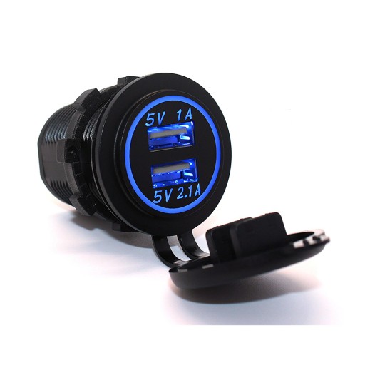 АВТОМОБИЛЬНОЕ ЗАРЯДНОЕ УСТРОЙСТВО USB 5 В 3,1 А 12–24 В B