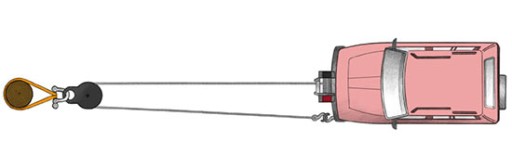 ЛЕБЕДКА ЭЛЕКТРИЧЕСКАЯ 1,3Т/2,6Т 12В