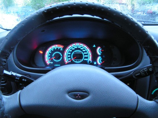 Mitsubishi Colt 1992-1995 Tarcze licznika INDIGLO
