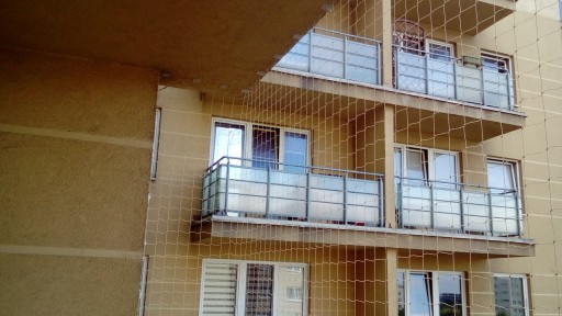 ZACZEPY DO SIATKA NA BALKON PTAKI DLA KOTA 10 SZT BRĄZOWE