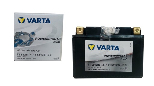 АККУМУЛЯТОР ДЛЯ МОТОЦИКЛА VARTA AGM TTZ12S-BS/YTZ12S