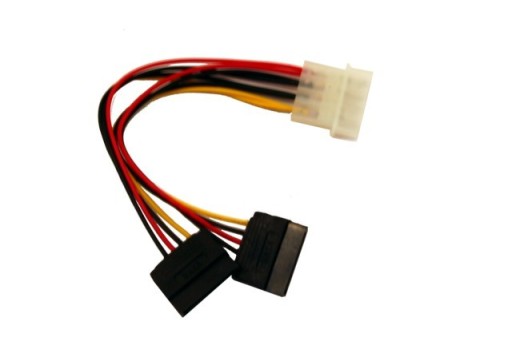 КАБЕЛЬ ПИТАНИЯ ДЛЯ ДИСКА MOLEX SATAx2 SERIAL ATA