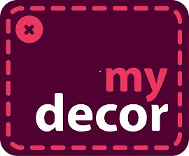 Кулон из фанеры кривое сердце 10 см Mydecor