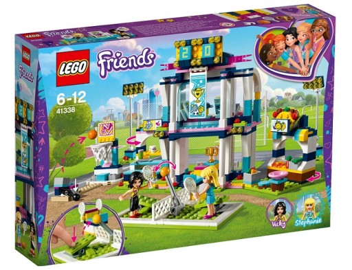 LEGO 41338 FRIENDS — СПОРТИВНЫЙ СТАДИОН СТЕФАНИ