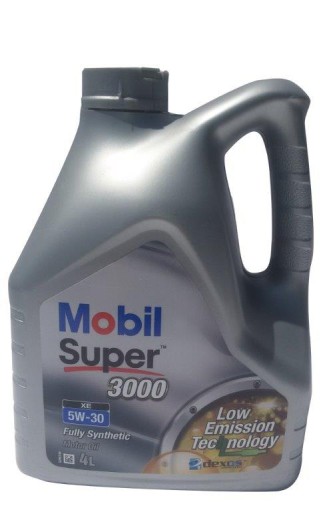 OLEJ MOBIL SUPER 3000 XE 5W30 4L FILTRY 505.01