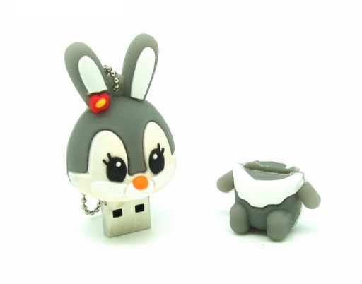 НАКОПИТЕЛЬ USB 16 ГБ GREY RABBIT BUNNY PRO WYS24HPL