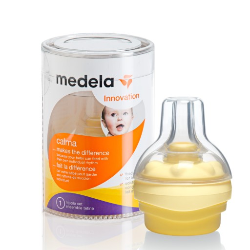 Medela Calma 150 мл, бутылочки 3x150 мл, пустышка Calma