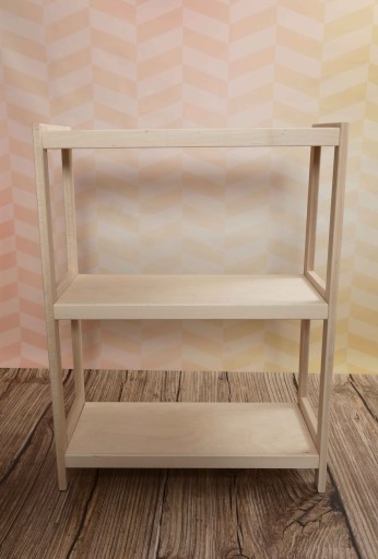 Полка деревянная STRONG из бука, 3 полки, 93x70x43 см