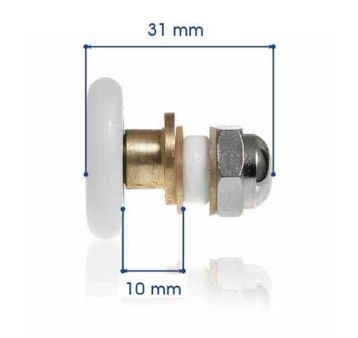 ролики ролик для душевых кабин подшипник 4