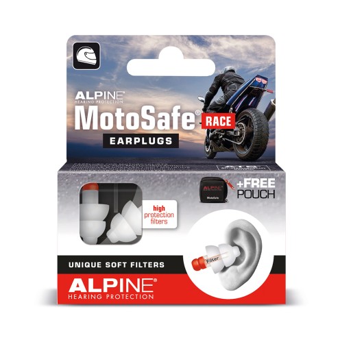 Беруши Alpine MotoSafe Race 1 ПАРА (2 шт) BIMOTO