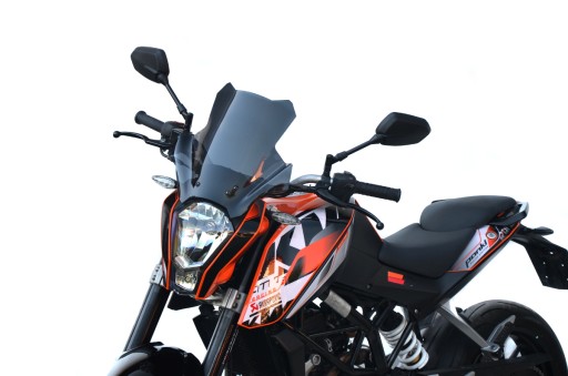 SZYBA MOTOCYKLOWA TURYSTYK KTM 390 DUKE 13-16