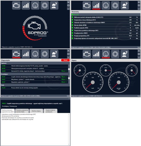 iCAR2 WIFI ИНТЕРФЕЙС OBD2 ELM327 SDPROG