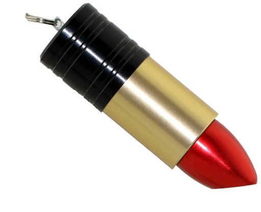 PENDRIVE SZMINKA POMADKA 64 GB USB CZERWONA