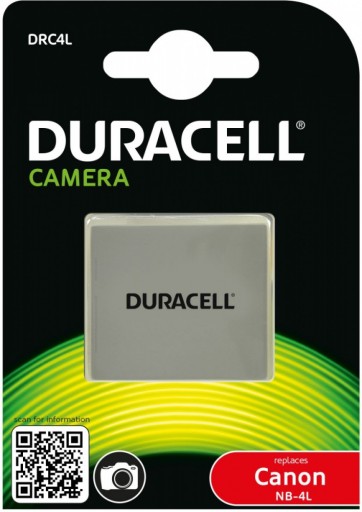 АККУМУЛЯТОР DURACELL BATTERY для Canon NB-4L IXUS 120 IS 130 IS 220 HS 720MAH