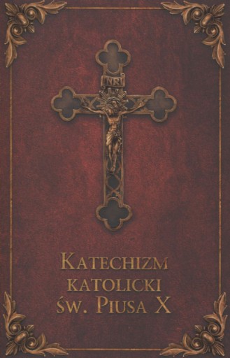 Католический катехизис св. Пий X (бордовый)