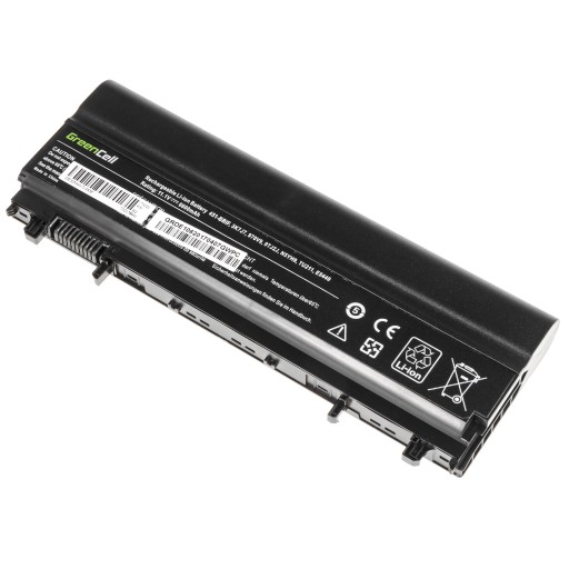 Bateria VV0NF N5YH9 VVONF do Dell Latitude E5440 E5540 6600mAh Duża