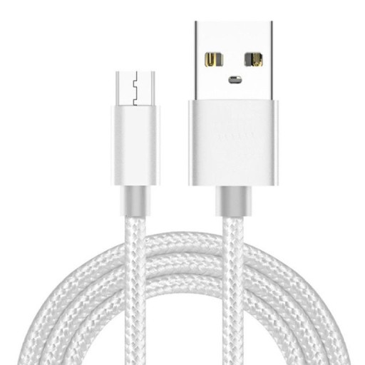 Кабель USB MicroUSB — USB в оплетке, 2 м