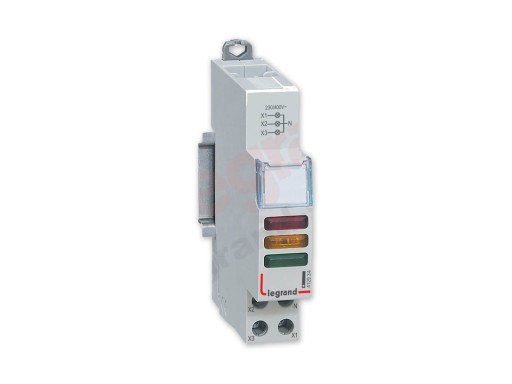 СИГНАЛЬНАЯ ЛАМПА LEGRAND 3F, 3 ЦВЕТА 412934