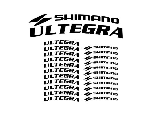 Набор наклеек SHIMANO ULTEGRA для дисков диаметром 13 мм.