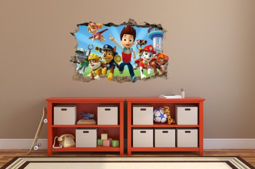 НАСТЕННЫЕ НАКЛЕЙКИ PAW PATROL Hole 58 115x75 см