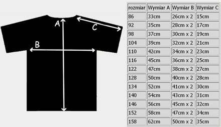 Gładka żółta koszulka t-shirt *140* Gracja
