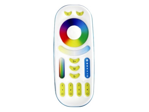 Пульт дистанционного управления 4 зоны RGB CCT RGBW MiLight FUT092 Touch