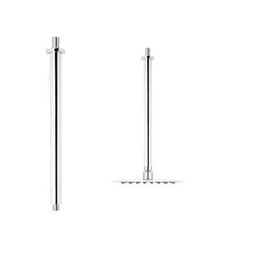 OKRĄGŁA STALOWA DESZCZOWNICA CIENKA 2mm 20 cm