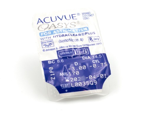 ACUVUE OASYS для астигматизма - торические 6 шт.