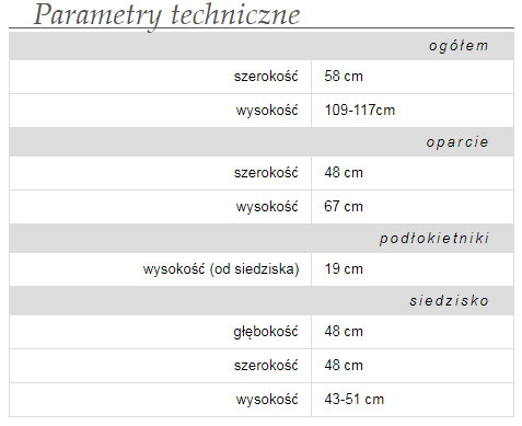 FOX Unique obrotowy biurowy fotel gabinetowy