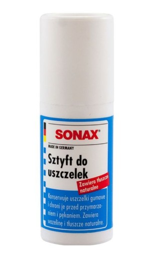 SONAX 499100 Палочка для ухода за прокладками, 20 г